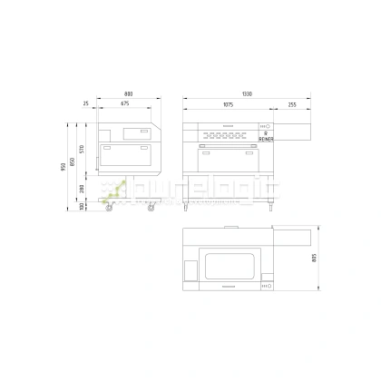 Лазерный станок REINER LH640-60W фото