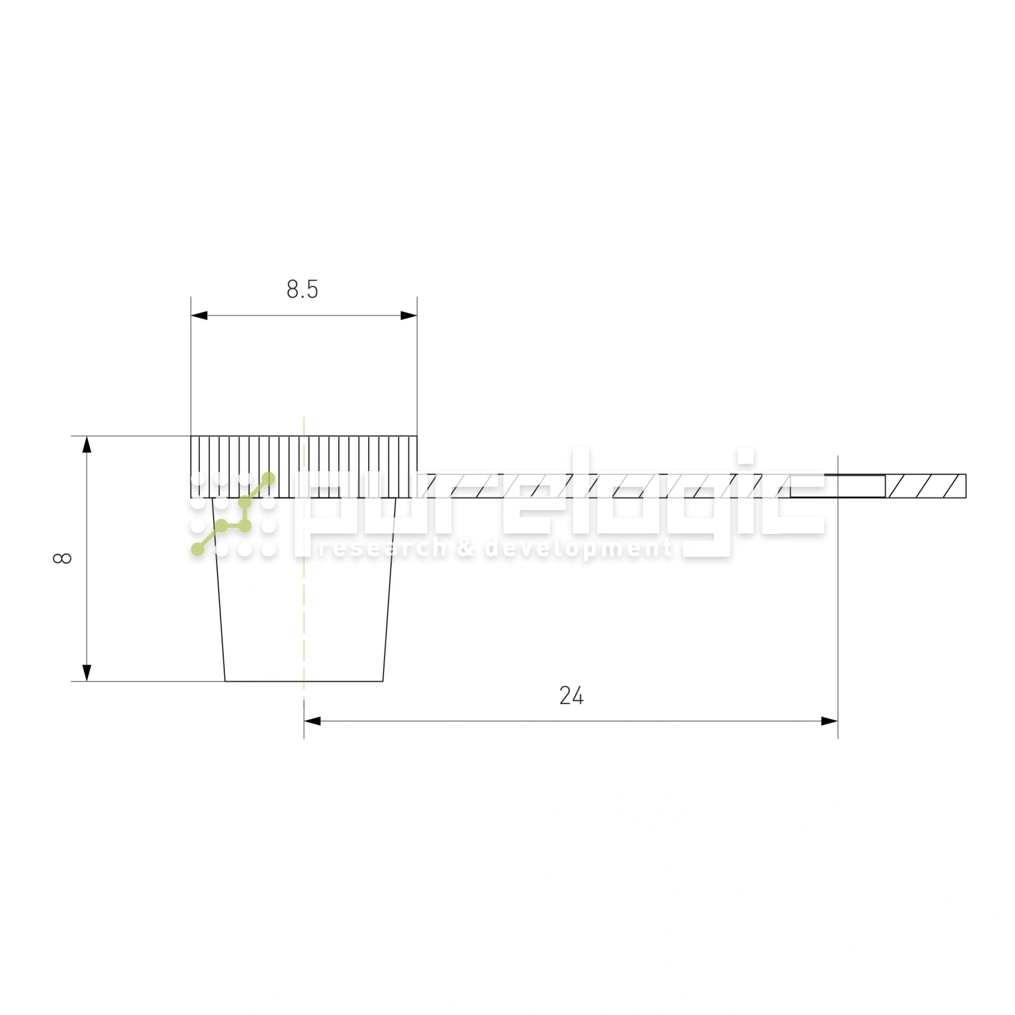 Колпачок защитный PM8x1 2 Колпачок защитный PM8x1 фото
