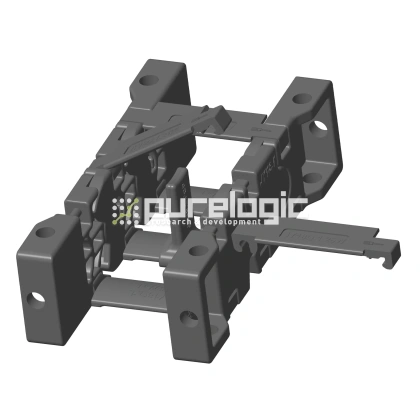 Держатель пластикового кабель-канала JY18Q.1.25W-FJT 429 Держатель пластикового кабель-канала JY18Q.1.25W-FJT фото