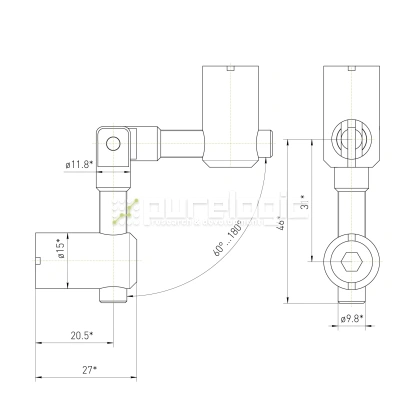 Пазовый соединитель 40MSD-B 325 Пазовый соединитель 40MSD-B фото