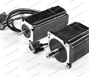 В продаже появились шаговые двигатели с энкодером Purelogic R&D