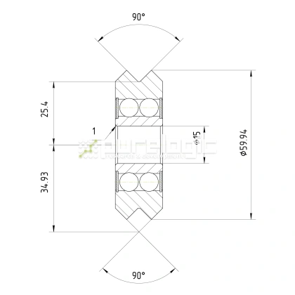 Опорный ролик W4X фото