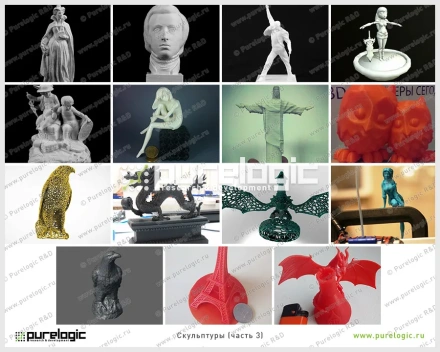 3D модели (Скульптуры №3) 1 3D модели (Скульптуры №3) фото