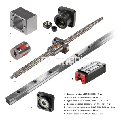 Набор механики PL1204B-442P2 фото