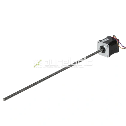 Двигатель шаговый с винтом 17HS8403-350TR6.35x1.58 14 687 Двигатель шаговый с винтом 17HS8403-350TR6.35x1.58 фото