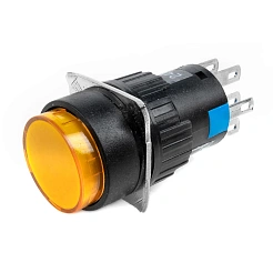 Кнопка на блок с подсветкой AD16-22AD-24V-YEL 317 руб. Кнопка на блок с подсветкой AD16-22AD-24V-YEL