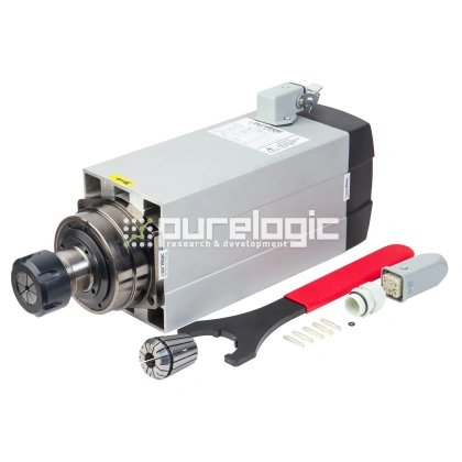 Шпиндель воздушный QA6.0/380/18K-SQ/ER32 43 346 Шпиндель воздушный QA6.0/380/18K-SQ/ER32 фото