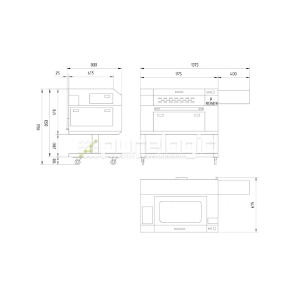 Лазерный станок REINER LP530-60W 267 258 Лазерный станок REINER LP530-60W фото