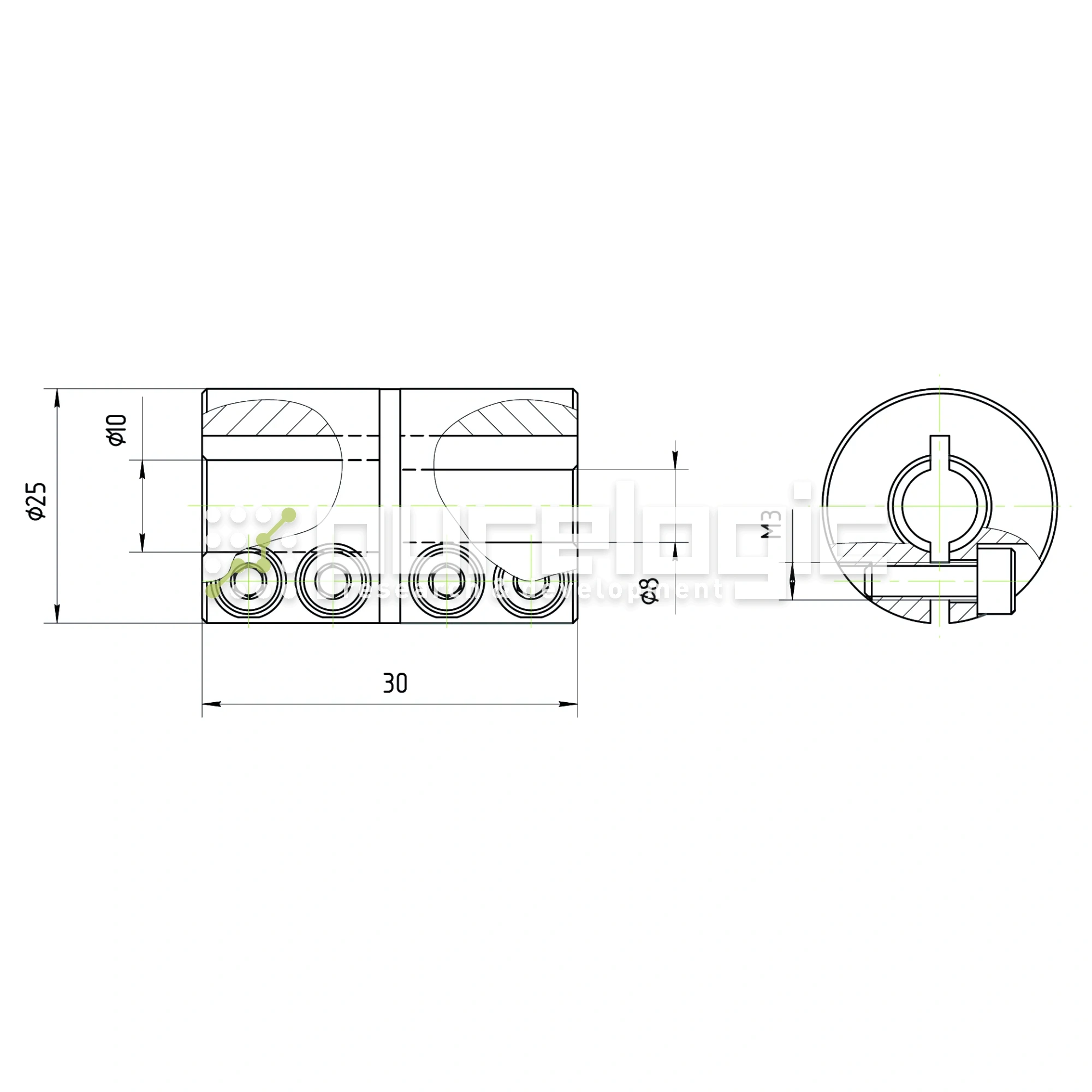 Муфта соединительная BA-2530-8-10 492 Муфта соединительная BA-2530-8-10 фото