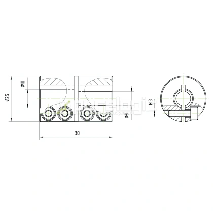Муфта соединительная BA-2530-8-10 492 Муфта соединительная BA-2530-8-10 фото