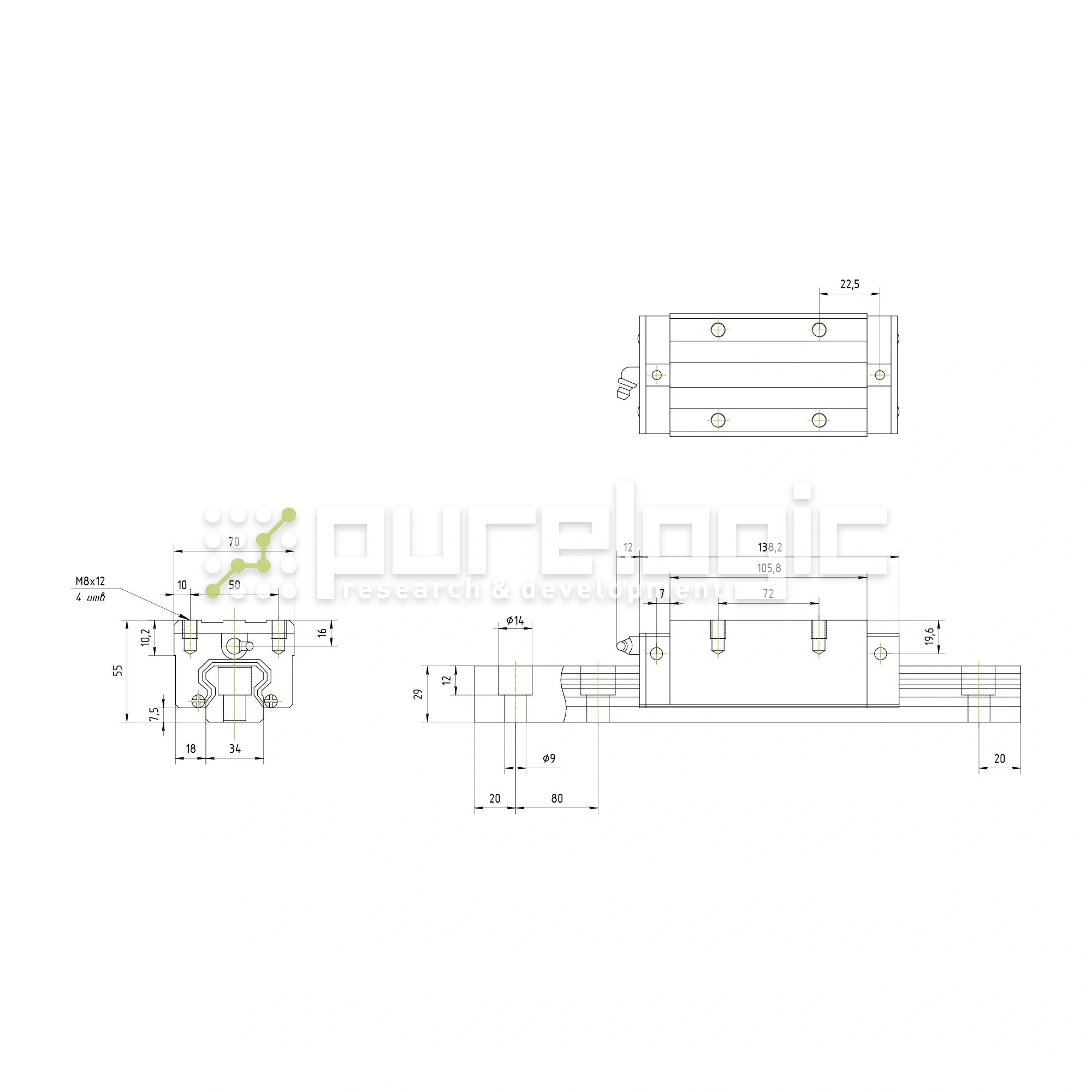 Модуль опорный HSAC GHH35HA 9 747 Модуль опорный HSAC GHH35HA фото