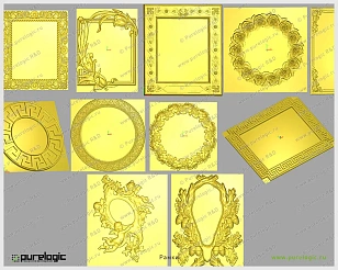 3D модели (Рамки)