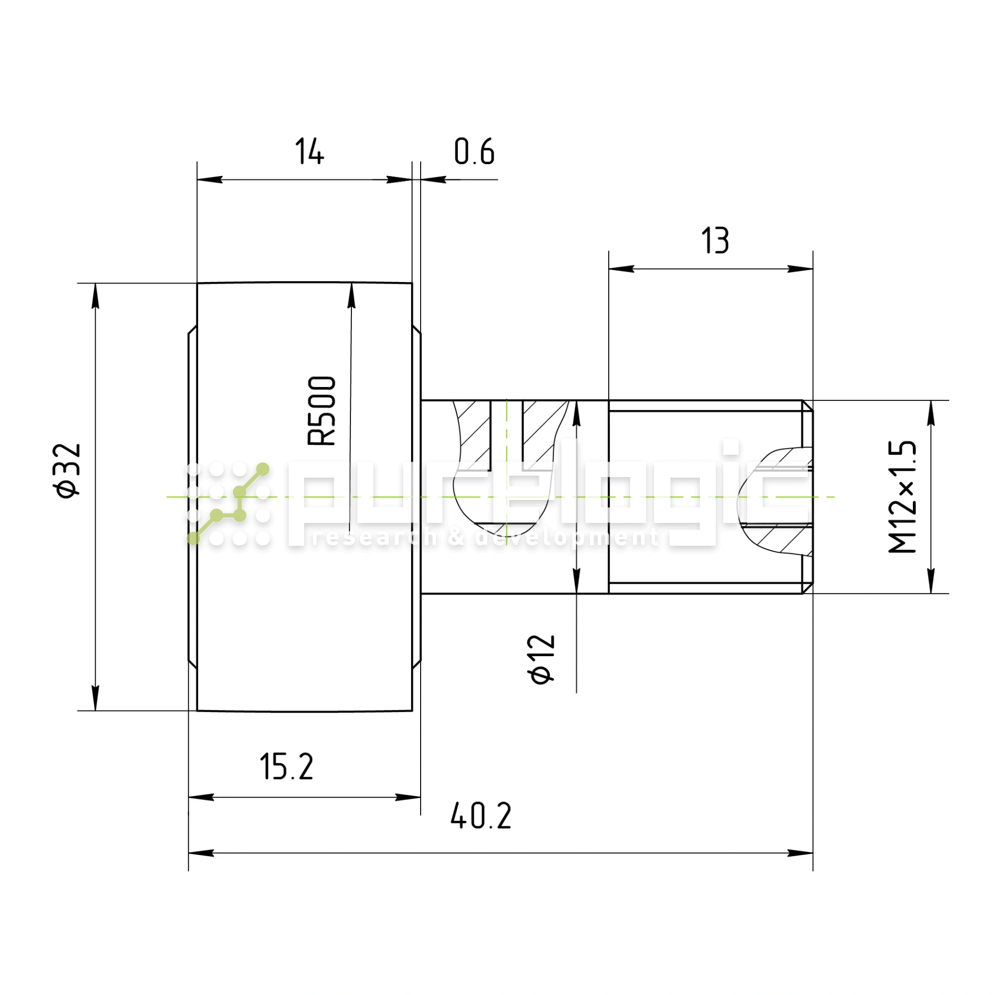 Ролик на игольчатом подшипнике KR32 400 Ролик на игольчатом подшипнике KR32 фото