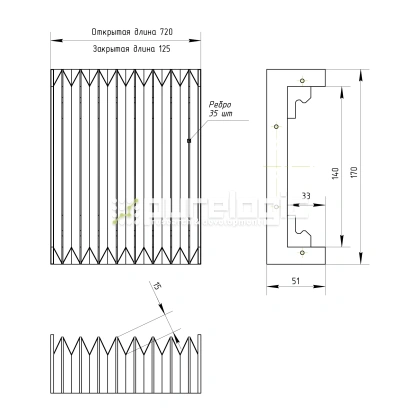 Гофрозащита DCV-T11-600 3 069 Гофрозащита DCV-T11-600 фото