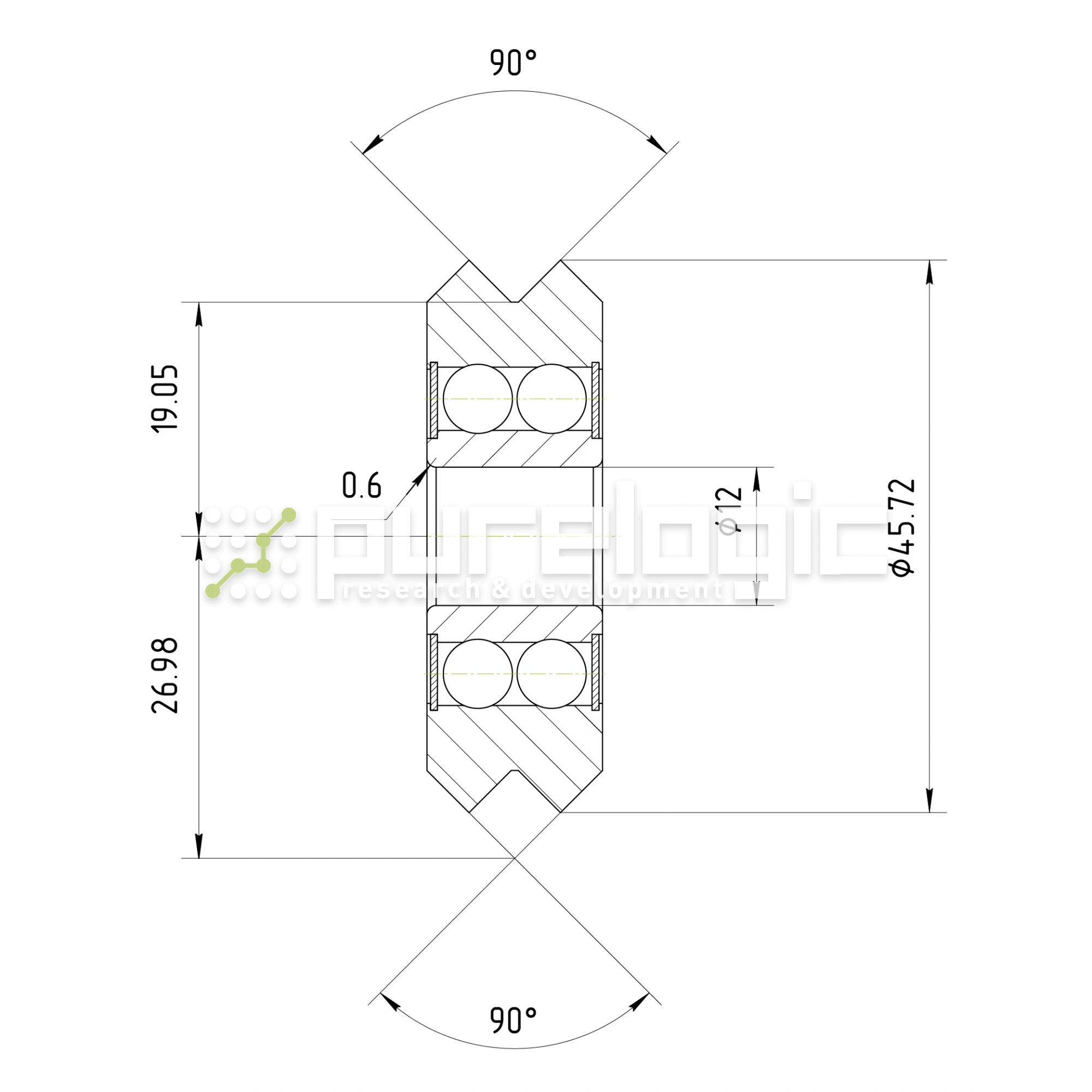 Опорный ролик W3X 1 411 Опорный ролик W3X фото