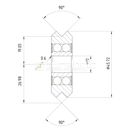 Опорный ролик W3X 1 411 Опорный ролик W3X фото