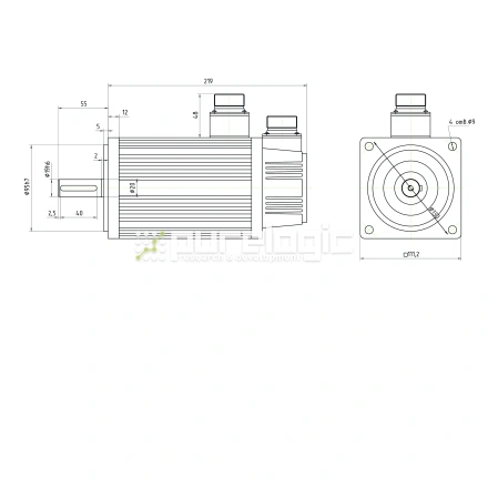 Серводвигатель 110ST-M06030 фото