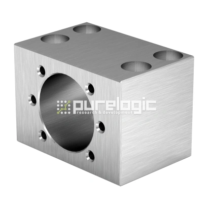 Держатель гайки ШВП MGD32-02 10 664 Держатель гайки ШВП MGD32-02 фото