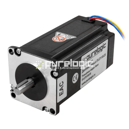 Двигатель шаговый трехфазный 3PL57H105-D8 фото