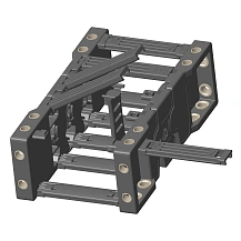 Держатель пластикового кабель-канала JY35Q.1.75W-FJT
