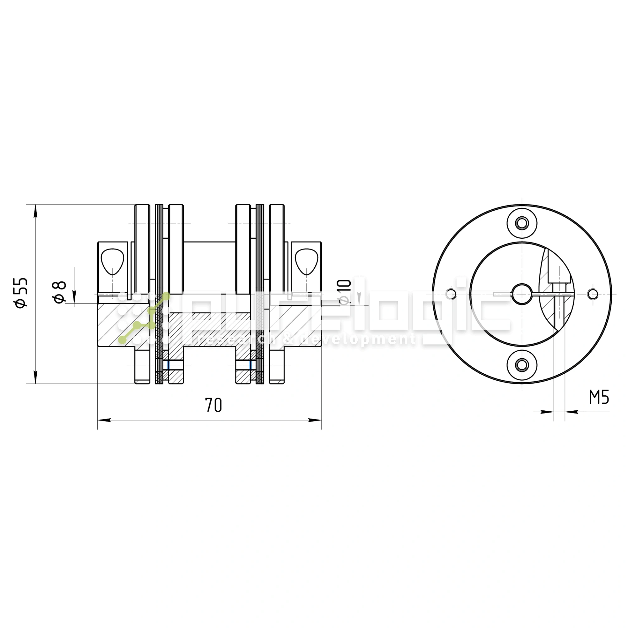 Муфта соединительная BD1-5570-8-10 2 930 Муфта соединительная BD1-5570-8-10 фото