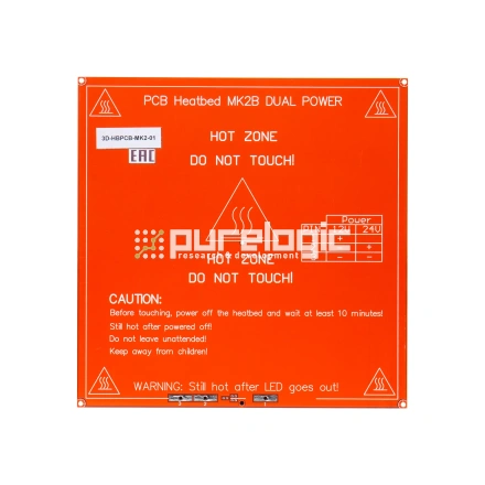 Нагреватель основания 3D-HBPCB-MK2-01 фото