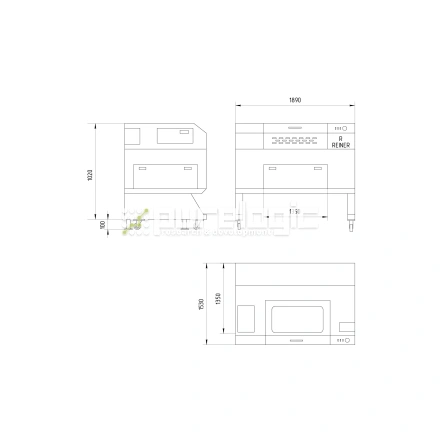 Лазерный станок REINER LH1390-130W фото