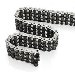 Цепь приводная роликовая трехрядная 10B-3 12 103 руб. Цепь приводная роликовая трехрядная 10B-3