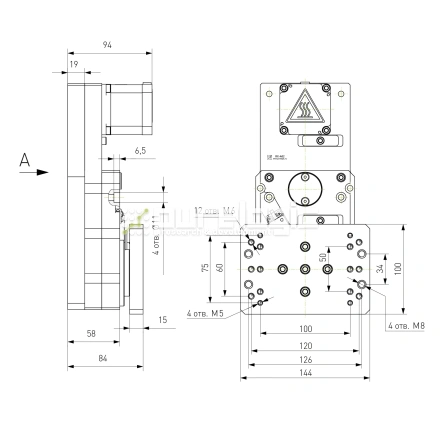 Модуль наклона инструмента RX-A02 фото