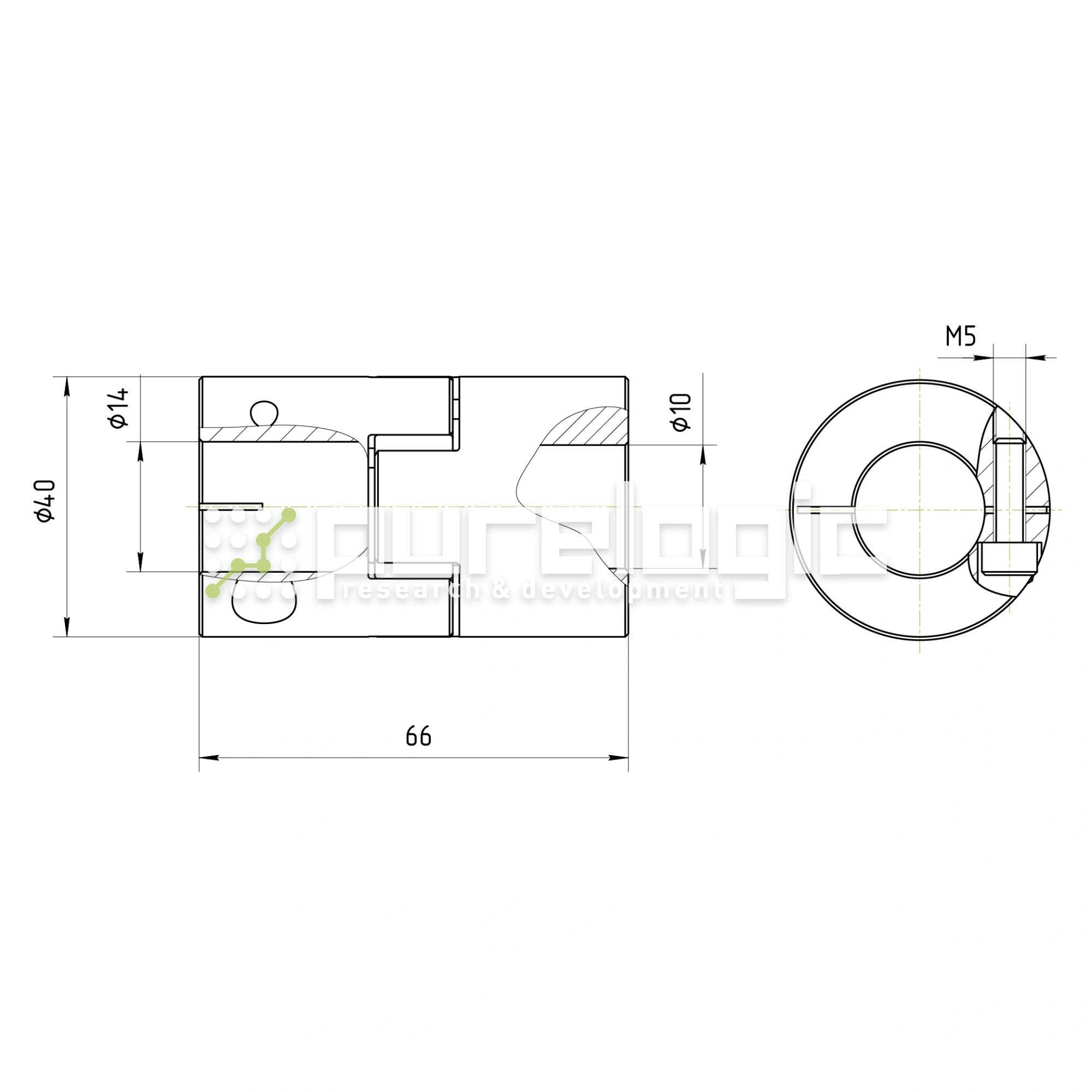 Муфта соединительная BF1-4066-14-10 2 606 Муфта соединительная BF1-4066-14-10 фото