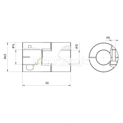 Муфта соединительная BF1-4066-14-10 2 606 Муфта соединительная BF1-4066-14-10 фото