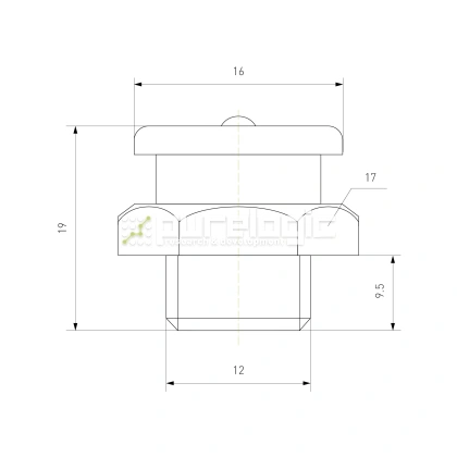 Пресс-масленка CFM12x1.25 102 Пресс-масленка CFM12x1.25 фото
