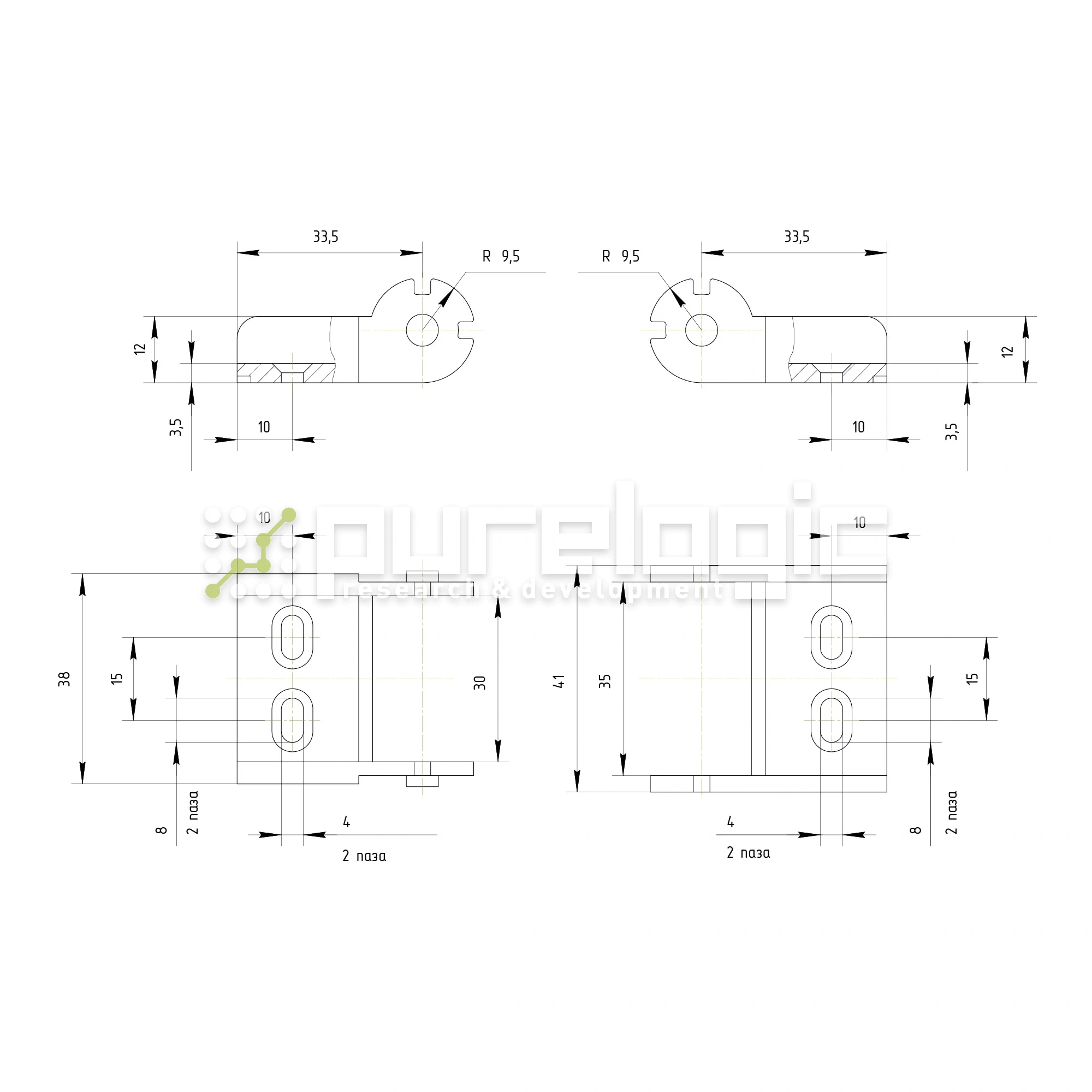 Держатель кабель-канала TPH15x30 127 Держатель кабель-канала TPH15x30 фото