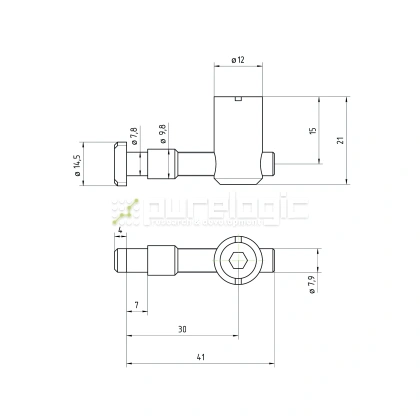 Пазовый соединитель 30MSZ 166 Пазовый соединитель 30MSZ фото