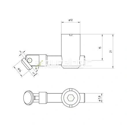 Пазовый соединитель 30MSX-B фото