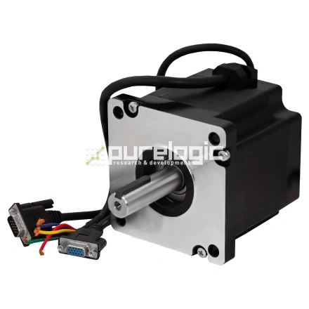 Двигатель шаговый с энкодером PL110H0460-D19-1K фото