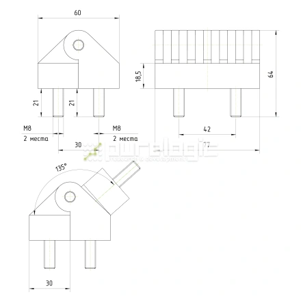 Петля 400103 фото