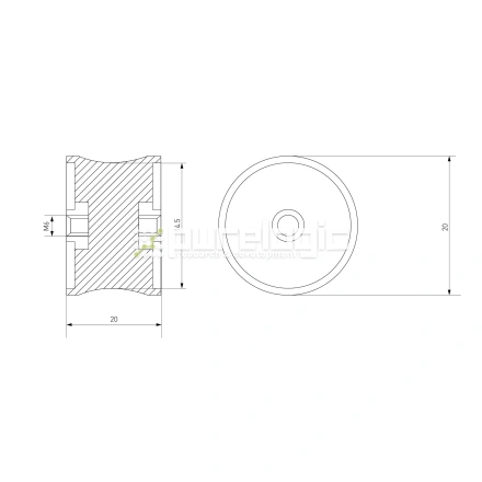 Виброопора GDD2020M6 фото