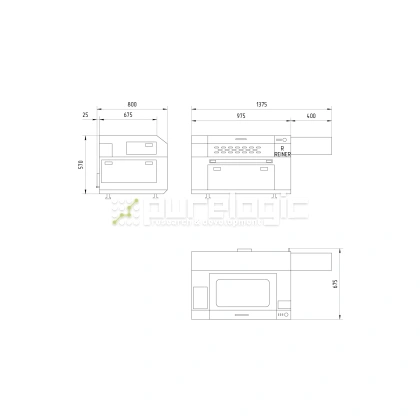 Лазерный станок REINER LH530-50W фото