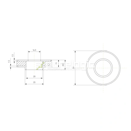 Виброопора CGM5023 фото