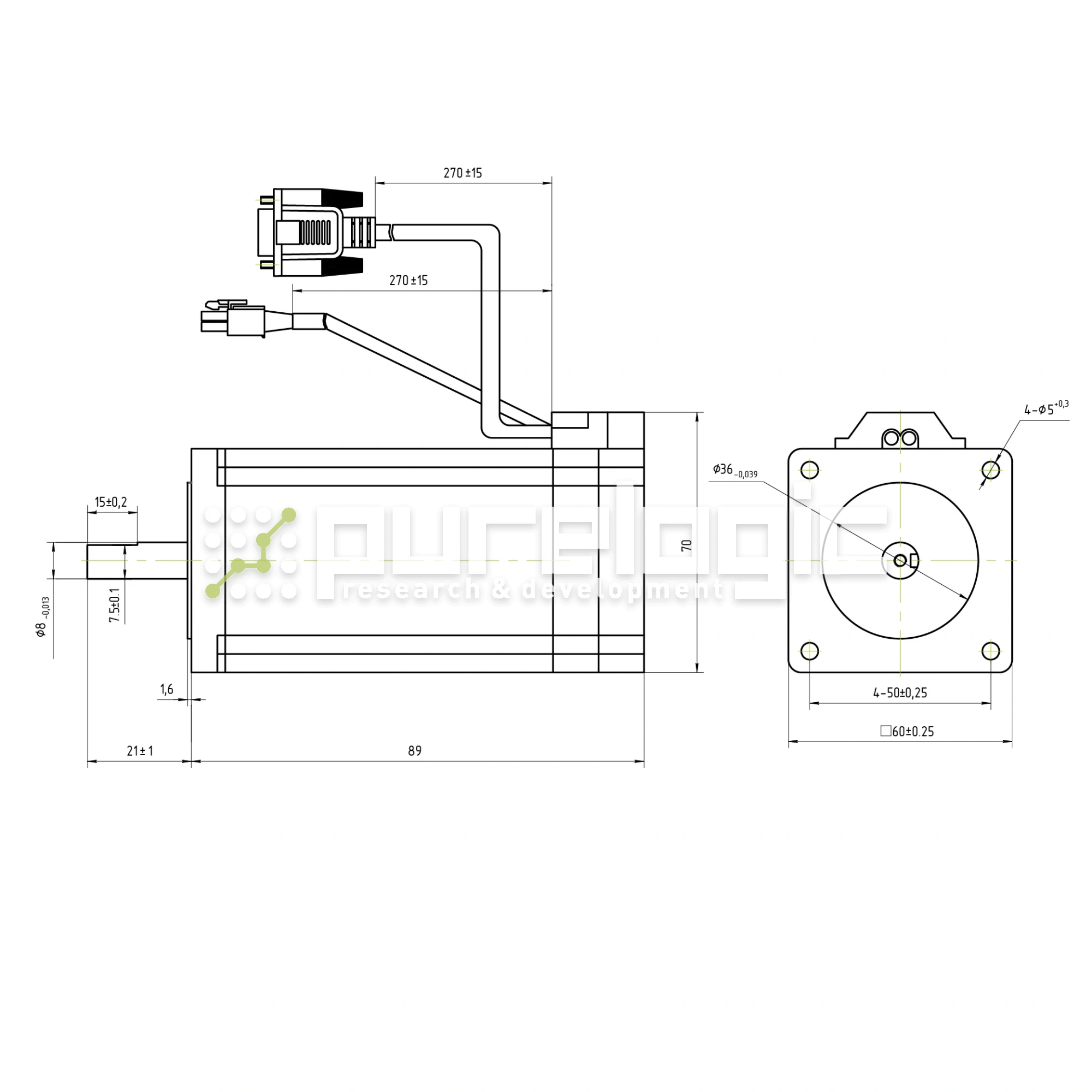 Двигатель шаговый с энкодером CS-M22422 9 974 Двигатель шаговый с энкодером CS-M22422 фото