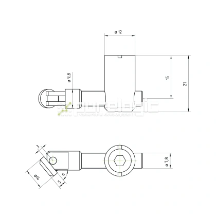 Пазовый соединитель 30MSX-A фото