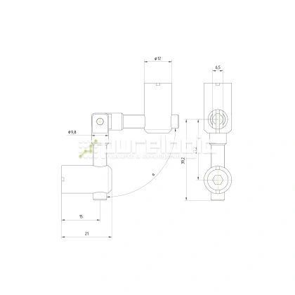 Пазовый соединитель 30MSD-B 312 Пазовый соединитель 30MSD-B фото
