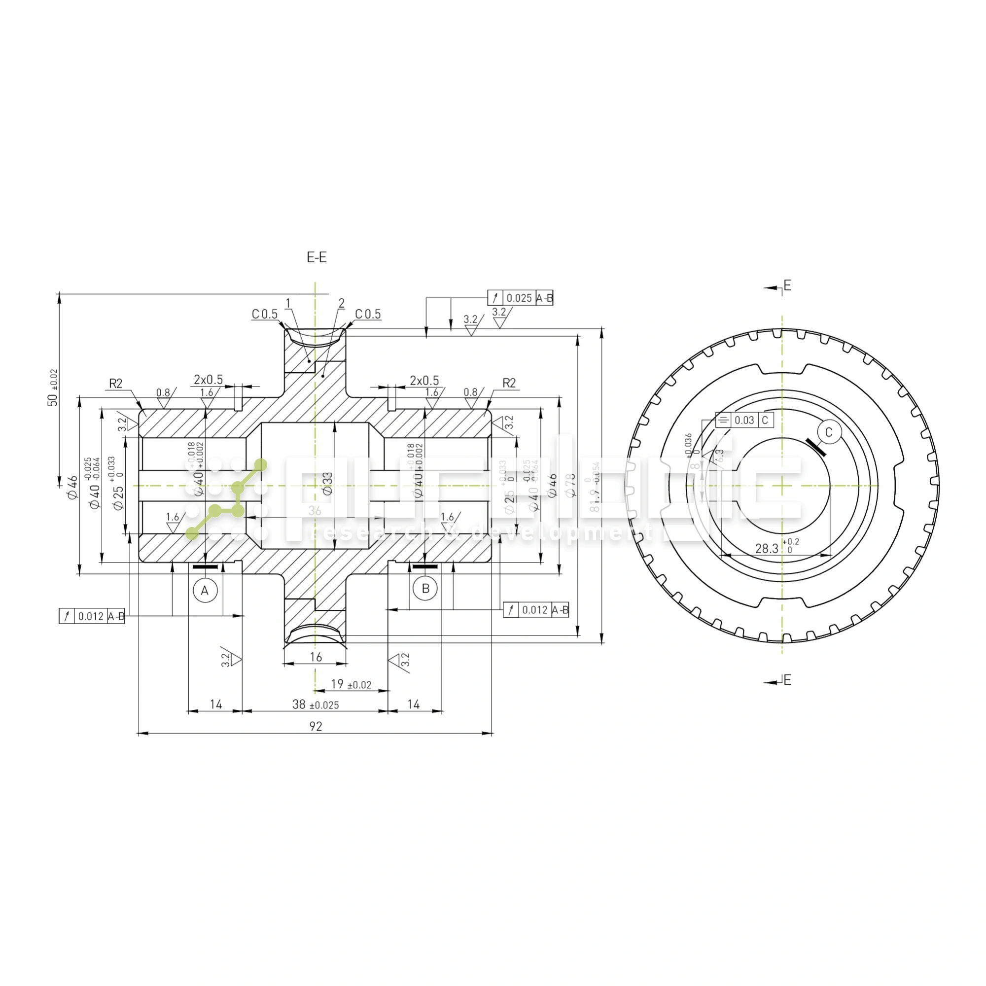 Червячное колесо W5020 5 485 Червячное колесо W5020 фото