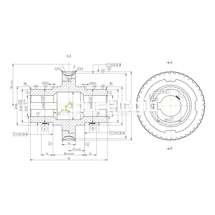 Червячное колесо W5020 5 485 Червячное колесо W5020 фото