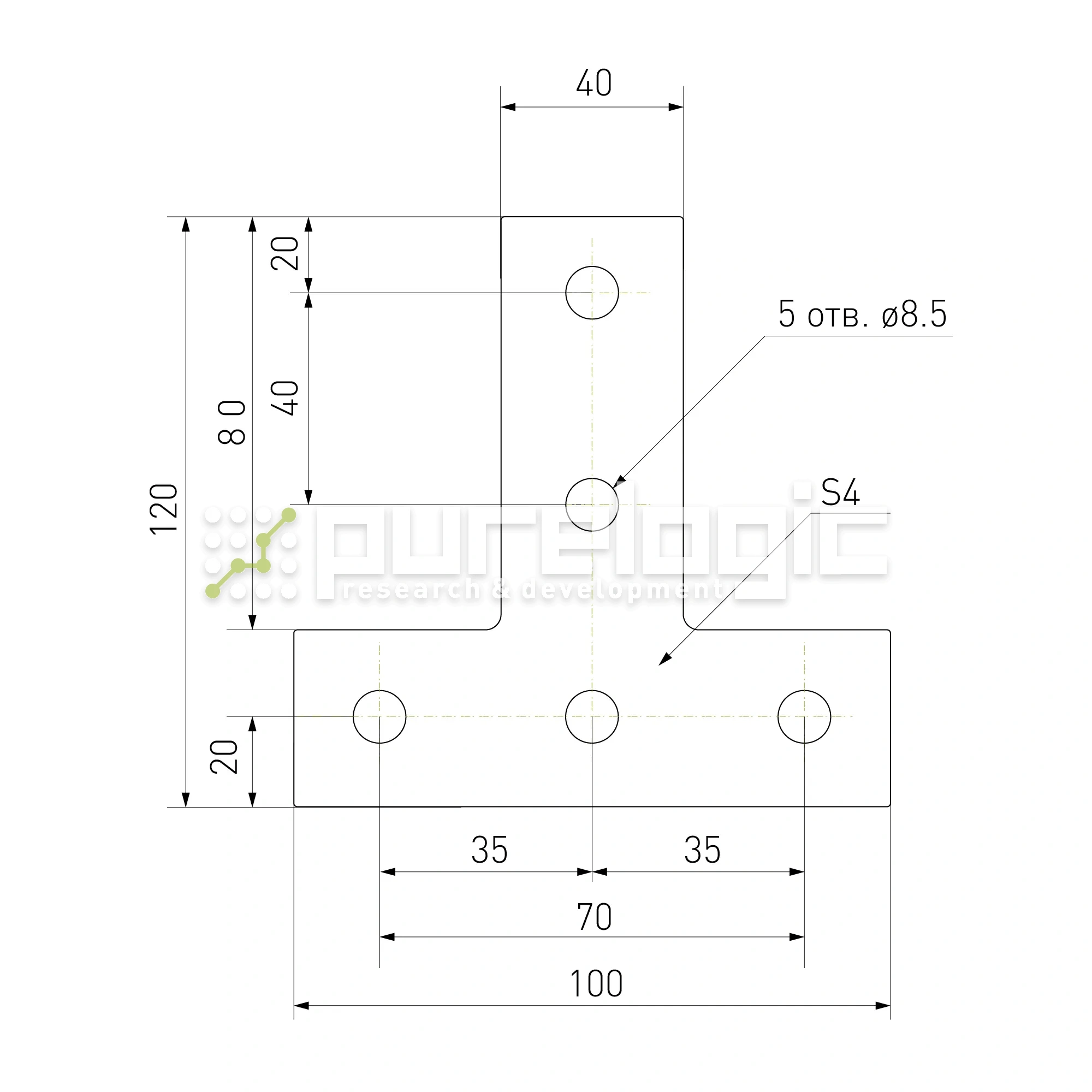Косынка жесткости 45TB 299 Косынка жесткости 45TB фото