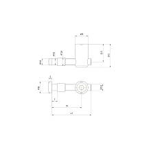 Пазовый соединитель 45MSN