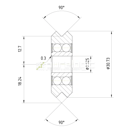 Опорный ролик W2X фото