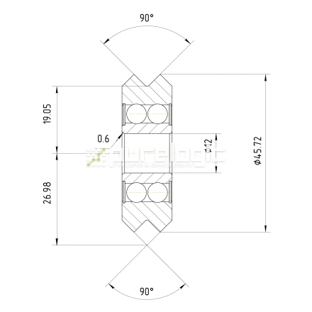 Опорный ролик W3X фото
