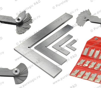 В продаже появились наборы радиусных и угловых шаблонов, лекала и угольники